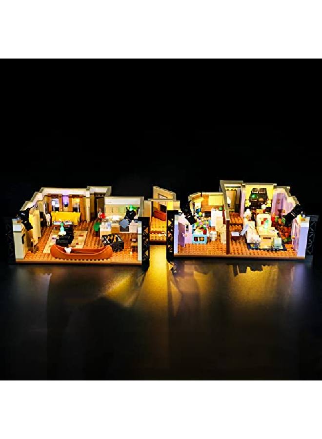 BRIKSMAX Led Lighting Kit For The Friends Apartments Compatible With Lego 10292 Building Blocks Model Not Include The Lego Set - Image 1