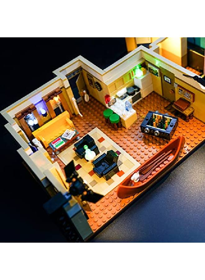 BRIKSMAX Led Lighting Kit For The Friends Apartments Compatible With Lego 10292 Building Blocks Model Not Include The Lego Set - Image 3