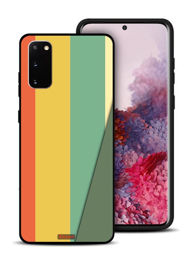 Tolwak Samsung Galaxy S20 Protective Case Cover Simple Pattern - Image 1