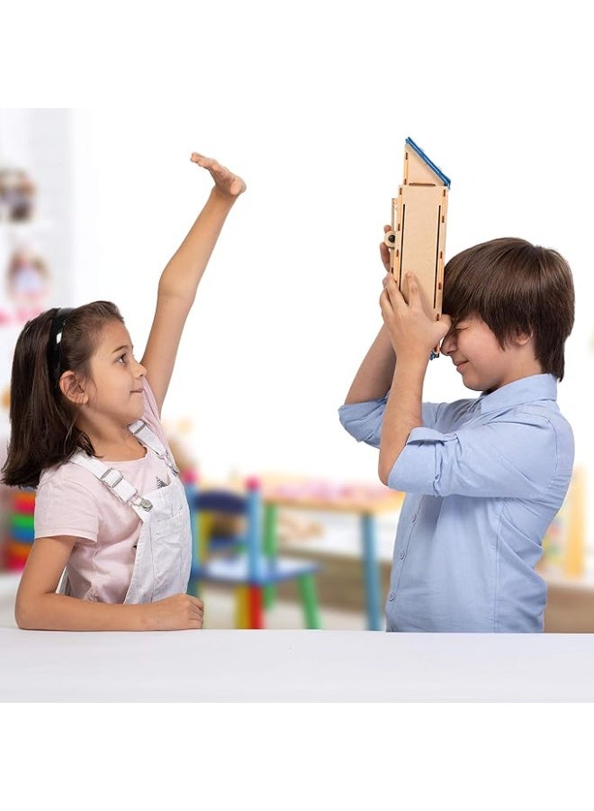 سمارتيفيتي مجموعة ألعاب منظار سمارتيفيتي، أنشطة تعليمية وتفاعلية في مجالات العلوم والتكنولوجيا والهندسة والرياضيات، مناسبة للأطفال من عمر 6 سنوات فما فوق، للجنسين، متعددة الألوان، تتضمن كتيب تعليمات، سجل للمتعلم، وأجزاء المنظار. - Image 2