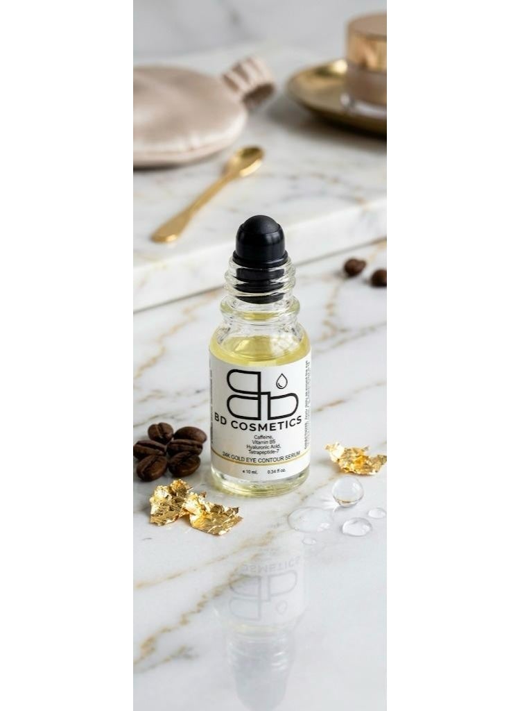 BD Cosmetics 24K Gold Eye Contour Serum 10mL - Image 2