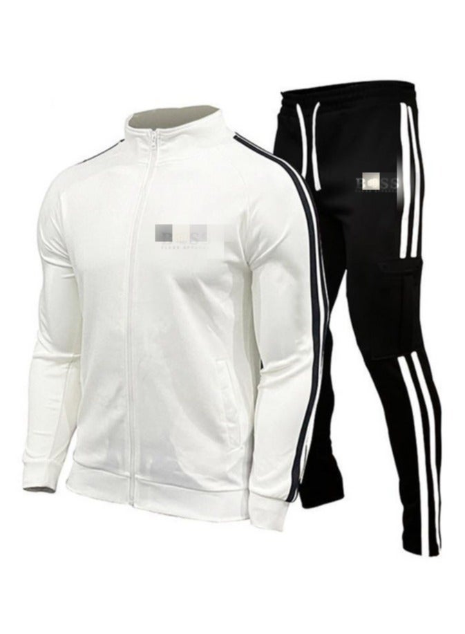 KUYING Men's loose sportswear and sports pants two-piece set  - Image 1