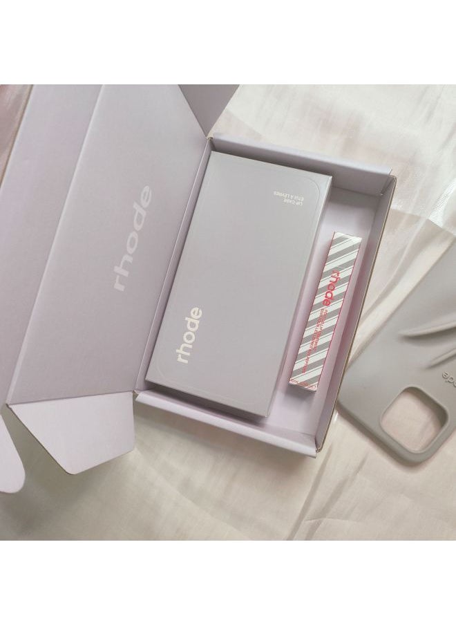 Generic - Rhodee Lipstick Lip Gloss IPhone16promax Phone Case For Apple 15pro Silicone 14 Color Box Packaging-Color:If You Need The Original Gift Box, Please Contact Customer Service. The Store Has A Link-Applicable Models:iphone13promax - Image 1