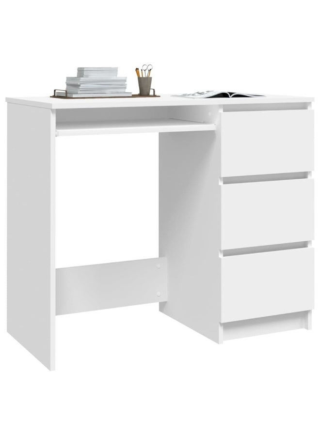 Furniture Store Modern desk, height 75 cm - width 90 cm - depth 40 cm, from Furniture Store. - Image 4