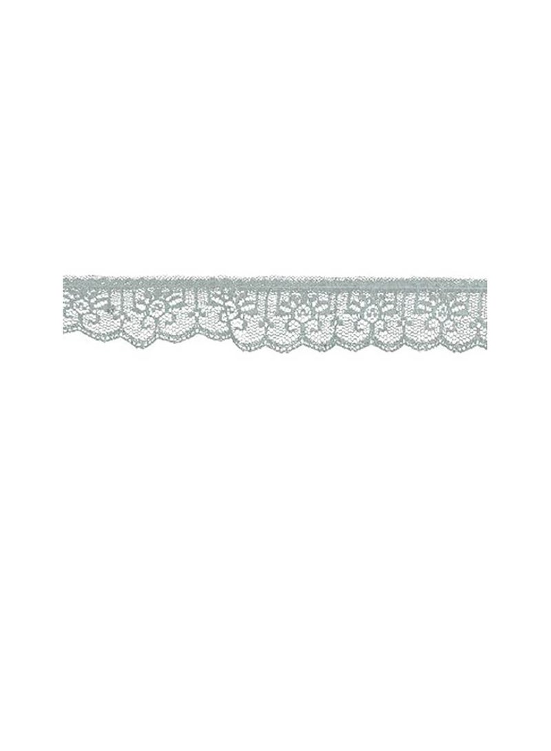 Deco Trims Ruffled Vertical Lace Trim 1-3/8in Irisdescent - Image 3
