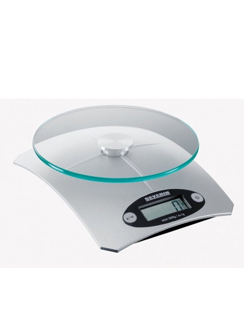 Severin Digital kitchen scale 5kg kw 3667 grey/black - Image 1