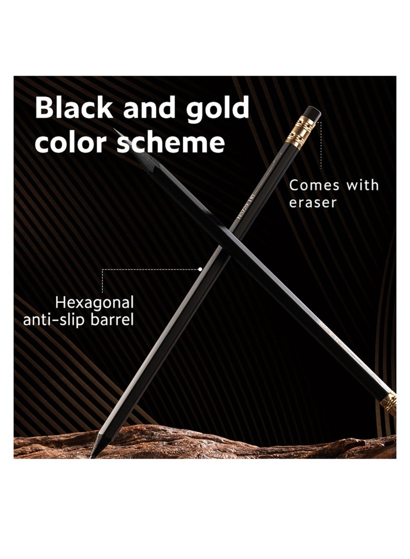 NUSIGN 10-Piece HB Graphite Pencils - Image 4