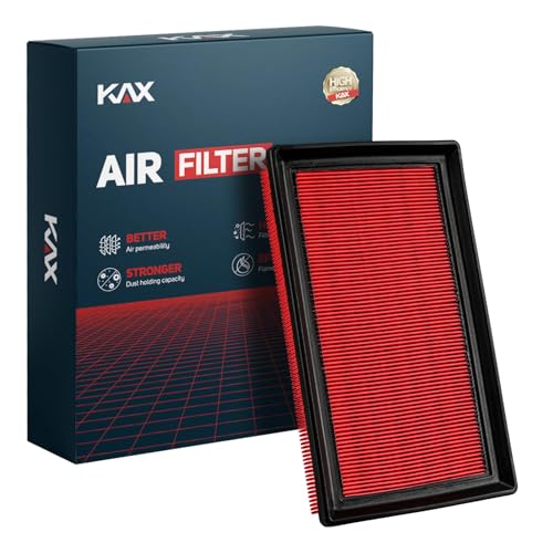 KAX Premium Engine Air Filter, CA12296 Replacement for Hyundai Accent 2018 2019 2020 2021 2022， Kia Rio 2018-2023, Advanced Air Filter Media, Increased Acceleration - Image 1