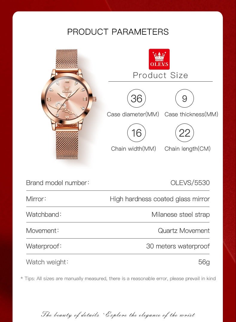 أوليفز OLEVS  السيدات ووتش - Image 5