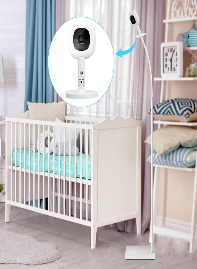 AISVAN Baby Monitor Floor Stand Compatible with Hellobaby ,Infant Optics,Nanit Pro, Owlet Cam/Cam 2 Baby Monitor, Adjustable Height 67",Also fit for Cameras with 1/4 Thread Connection,Universal Camera Stand - Image 5