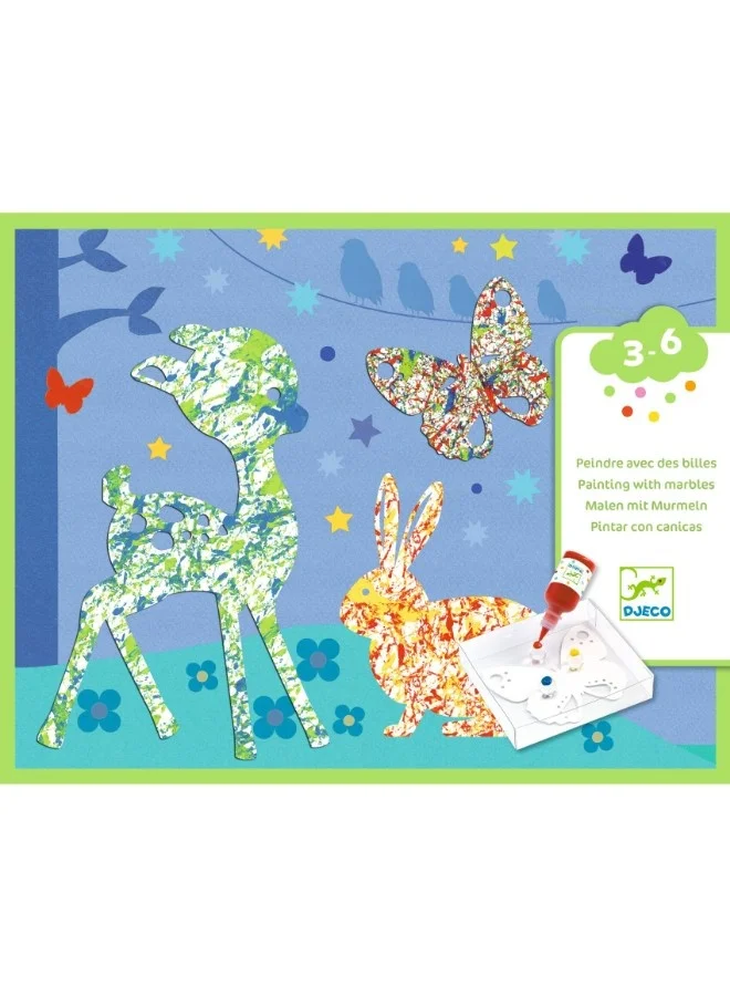 DJECO Painting With Marbles