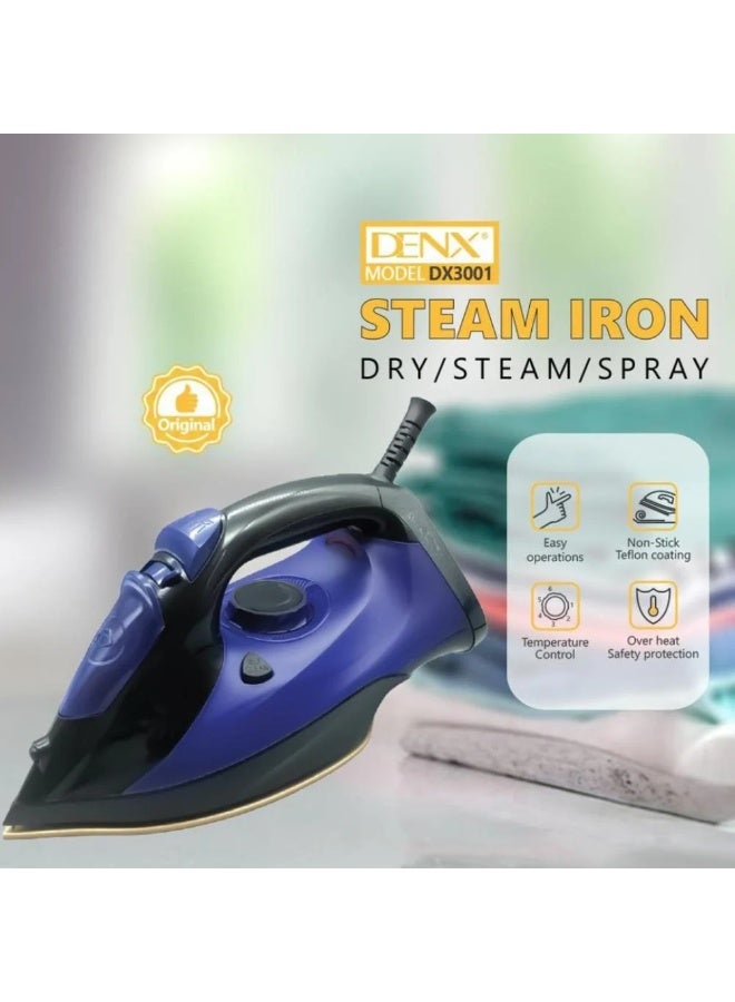 دينكس مكواة بخار DENX DX 3001 بقوة 2200 واط - Image 2