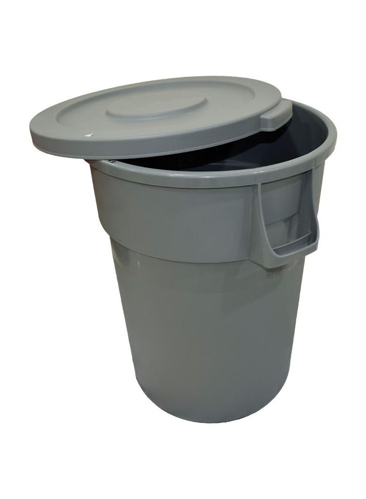 AKC Heavy-Duty Circular Garbage Bin 120 Liters 
