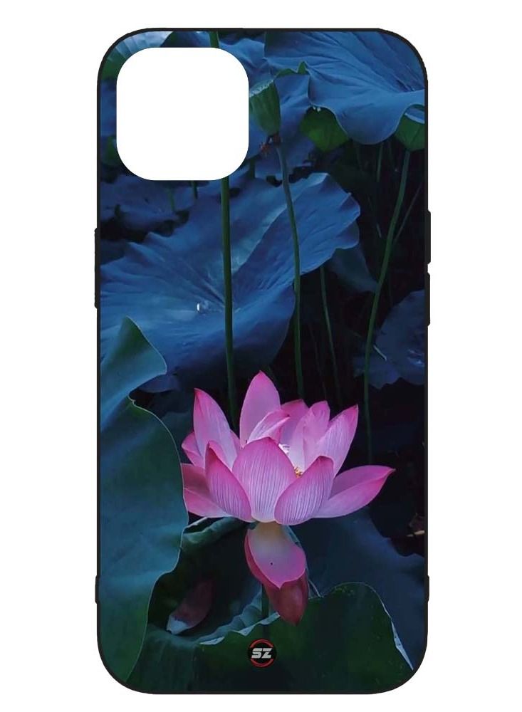 Service Zone Protective Printed Mobile Cover Beautiful Pink Water Lilly In Night For Apple iPhone 11 - Image 1