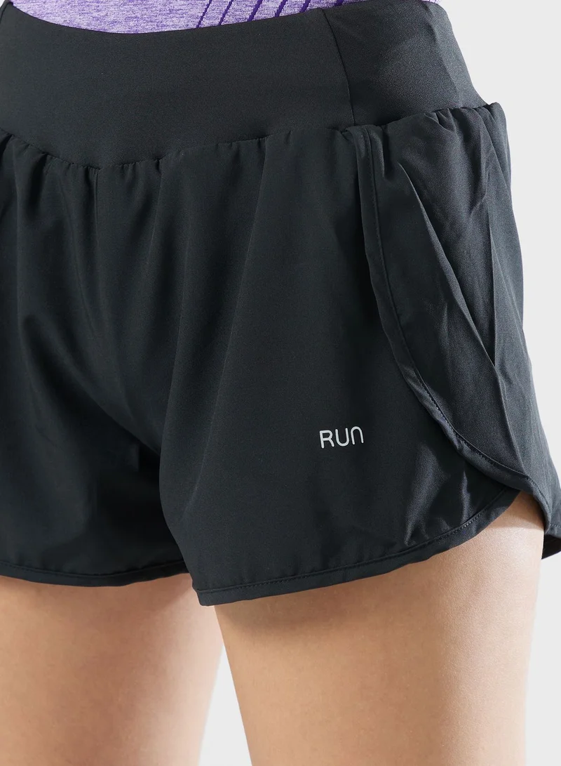 FRWD Overlap Panel Running Shorts