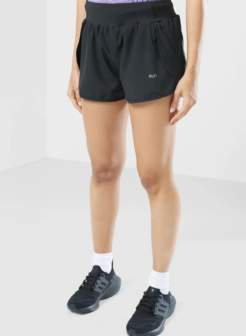 FRWD Overlap Panel Running Shorts
