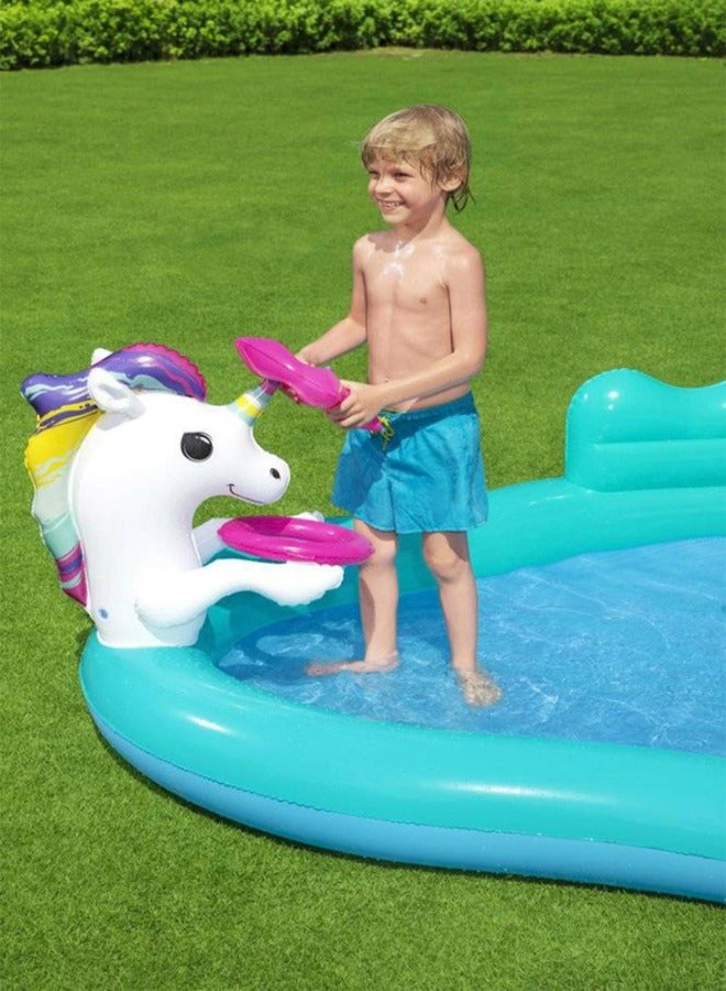 Bestway Magical Unicorn Carriage Play Center 2.74Mx1.98Mx1.37M 26-53097 - Image 3
