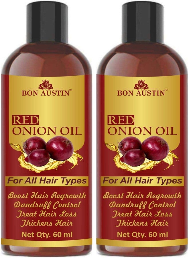 Bon Austin Red Onion oil Combo pack of 2 bottles of 60 ml(120 ml) - Image 2