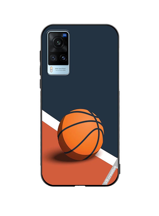 VR CREATIVE Protective Case Cover For Vivo X60 Basketball Design Multicolour - Image 1