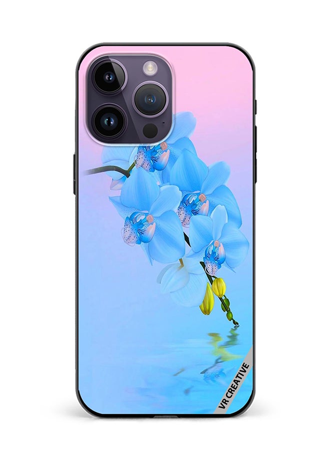 VR CREATIVE Protective Case Cover For Apple iPhone 15 Pro Max Flower Design Multicolour - Image 1