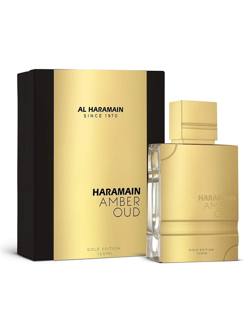 Al Haramain Amber Oud Gold Edition For Unisex Eau De Parfum 120ml - Image 1