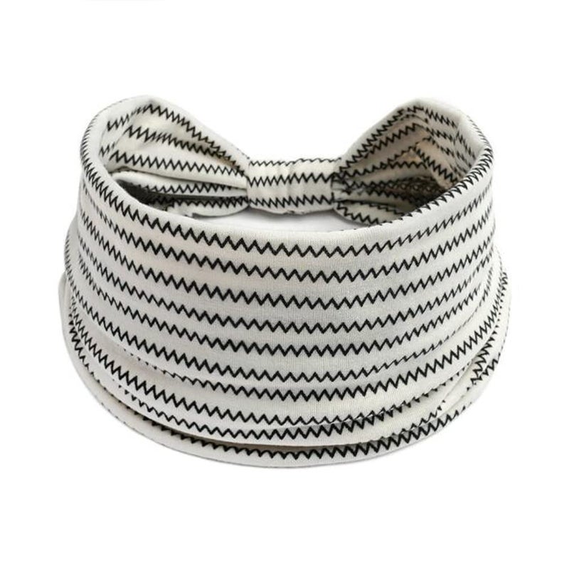K-Elewon 3 Pack Women Wide Elastic Head Wrap Headband Sports yoga Hair Band (3 Pack(A05)) - Image 5
