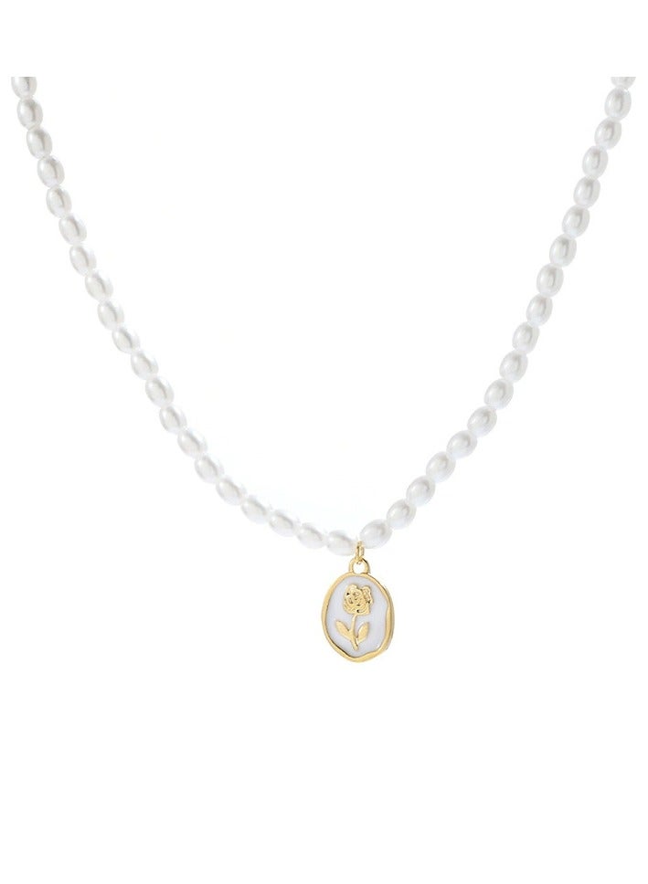 Goolsky French Vintage Pearl Necklace – Elegant Statement Choker for Women | High-End Small Boutique Design  - Image 5