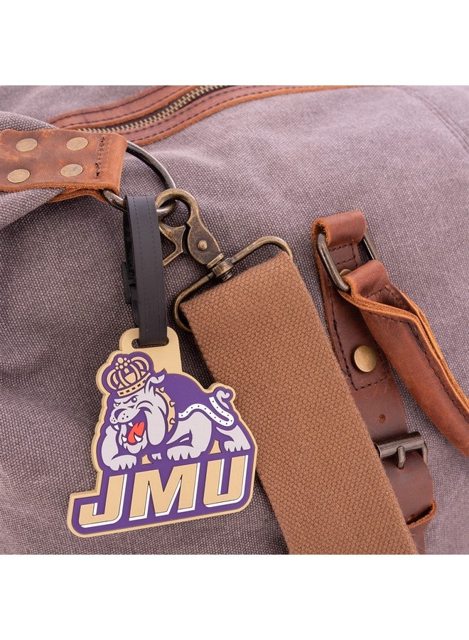 Desert Cactus Desert Cactus James Madison University Dukes JMU Luggage Tag Bag (PVC - Design A)  - Image 5