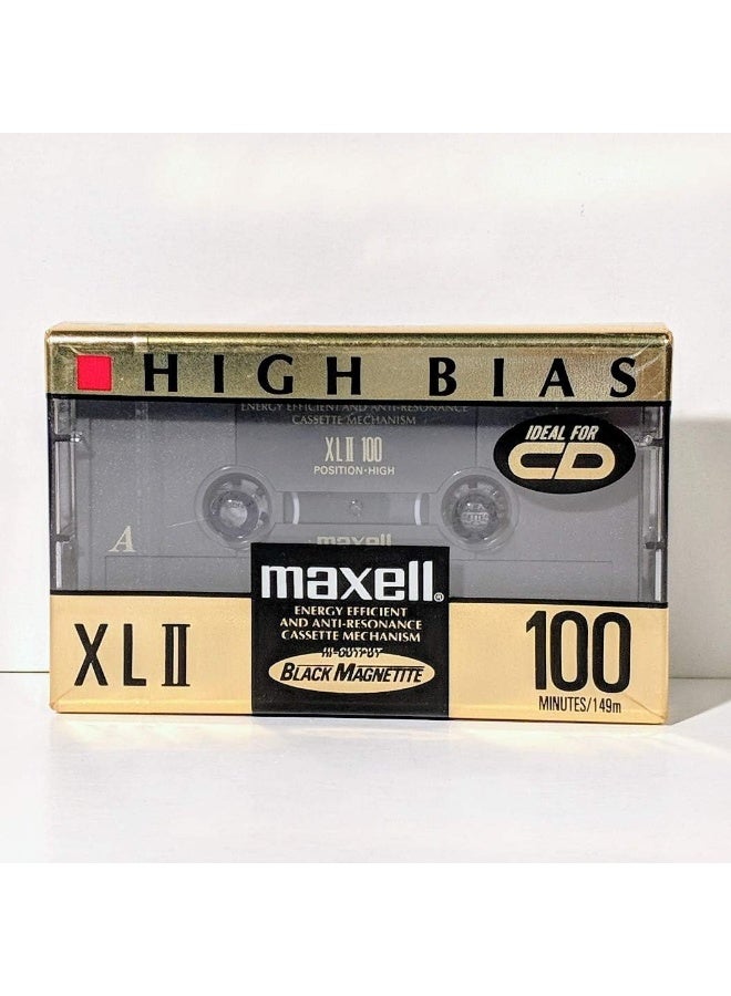 Maxell Maxell High Bias XLII 100 Minutes Blank Audio Cassette Tape (100 Minutes)