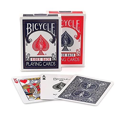 Bicycle بطاقات لعب بوكر قياسية 808 من بايسكل - مجموعتين باللونين الأحمر والأزرق - Image 4