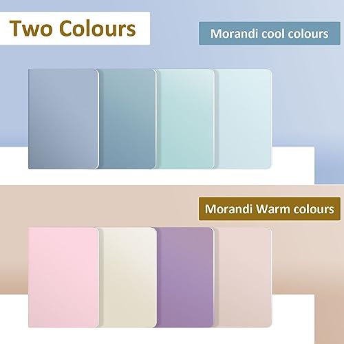 Ddaowanx 24 Pack Colorful Lined Notebooks, Journals in Bulk, 72 Pages, 36 Sheets,8.3x5.5 Inch, A5 Size, Travel Writing Notebooks Journal for Office School Supplie(Lined-24pack, 8 Colors) - Image 3