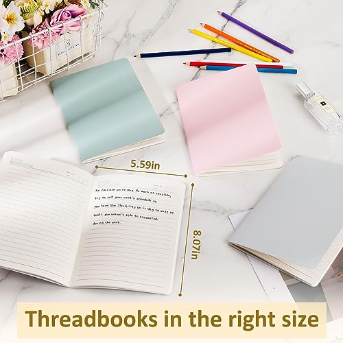 Ddaowanx 24 Pack Colorful Lined Notebooks, Journals in Bulk, 72 Pages, 36 Sheets,8.3x5.5 Inch, A5 Size, Travel Writing Notebooks Journal for Office School Supplie(Lined-24pack, 8 Colors) - Image 4