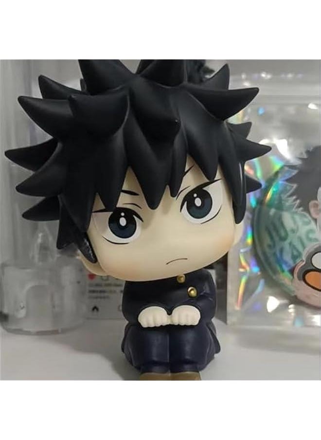 Generic - JJK Figure Fushiguro Megumi Look Up Figure, 10cm Anime Action Figure Model Statue Cake Topper Decoration Handmade Collectible Gifts for Fans - Image 1