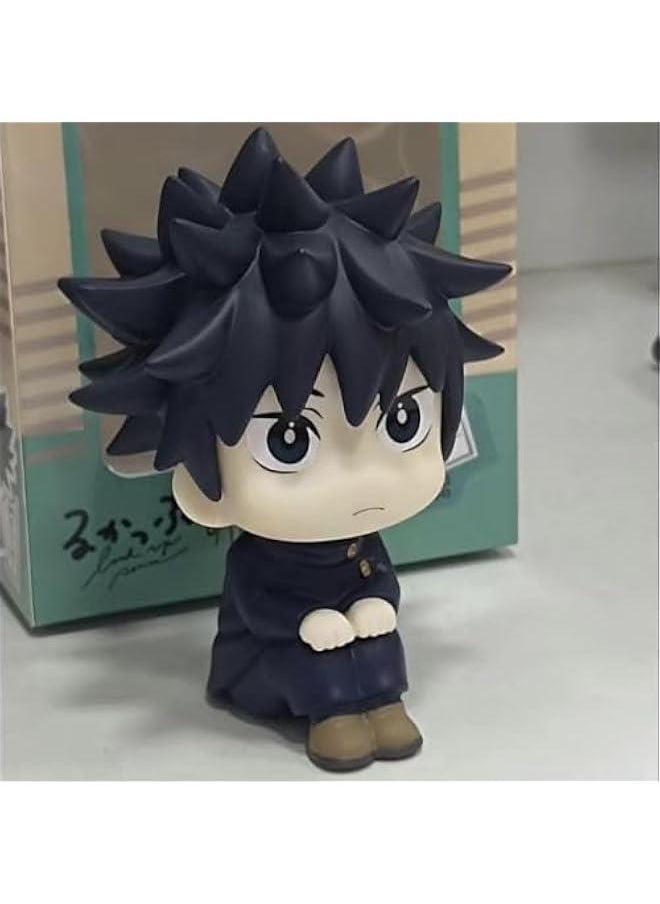 Generic - JJK Figure Fushiguro Megumi Look Up Figure, 10cm Anime Action Figure Model Statue Cake Topper Decoration Handmade Collectible Gifts for Fans - Image 1