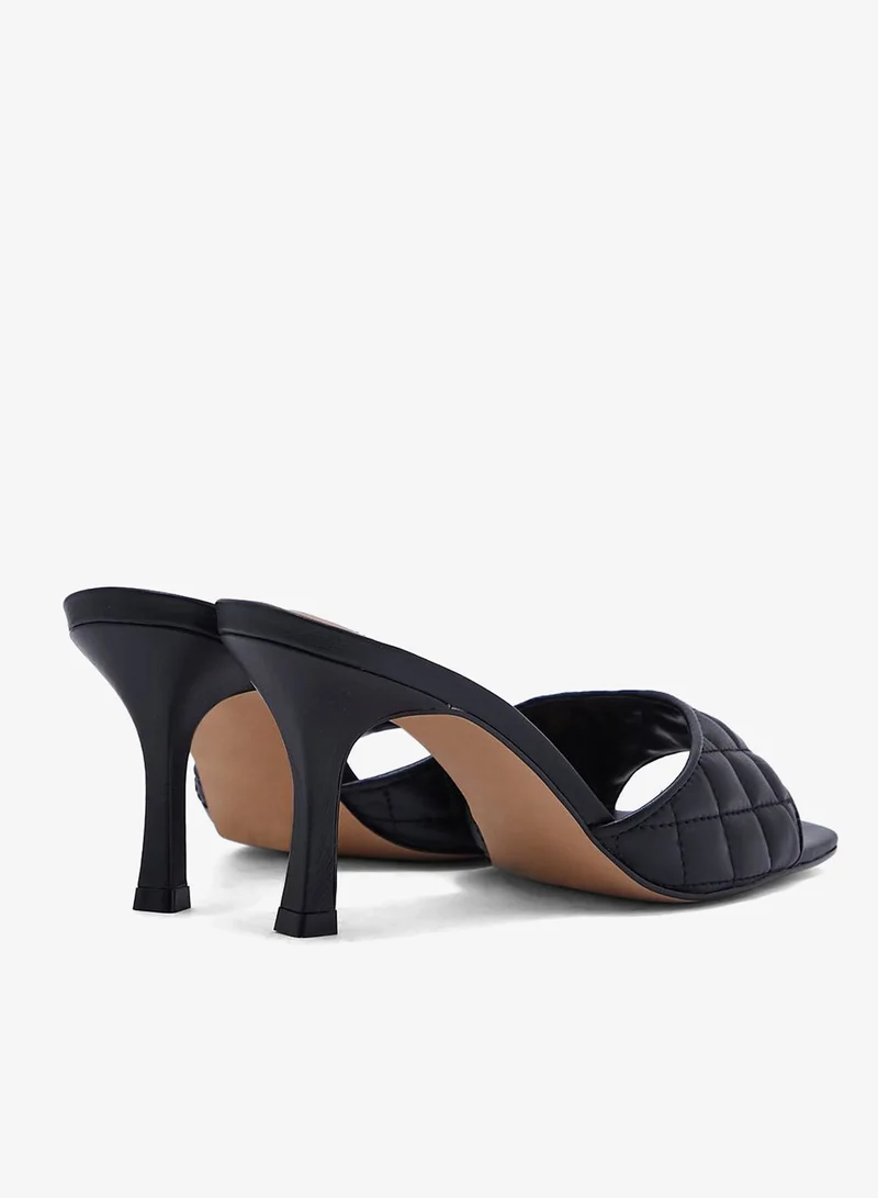 ديون لندن صندل مبطن بكعب عالي