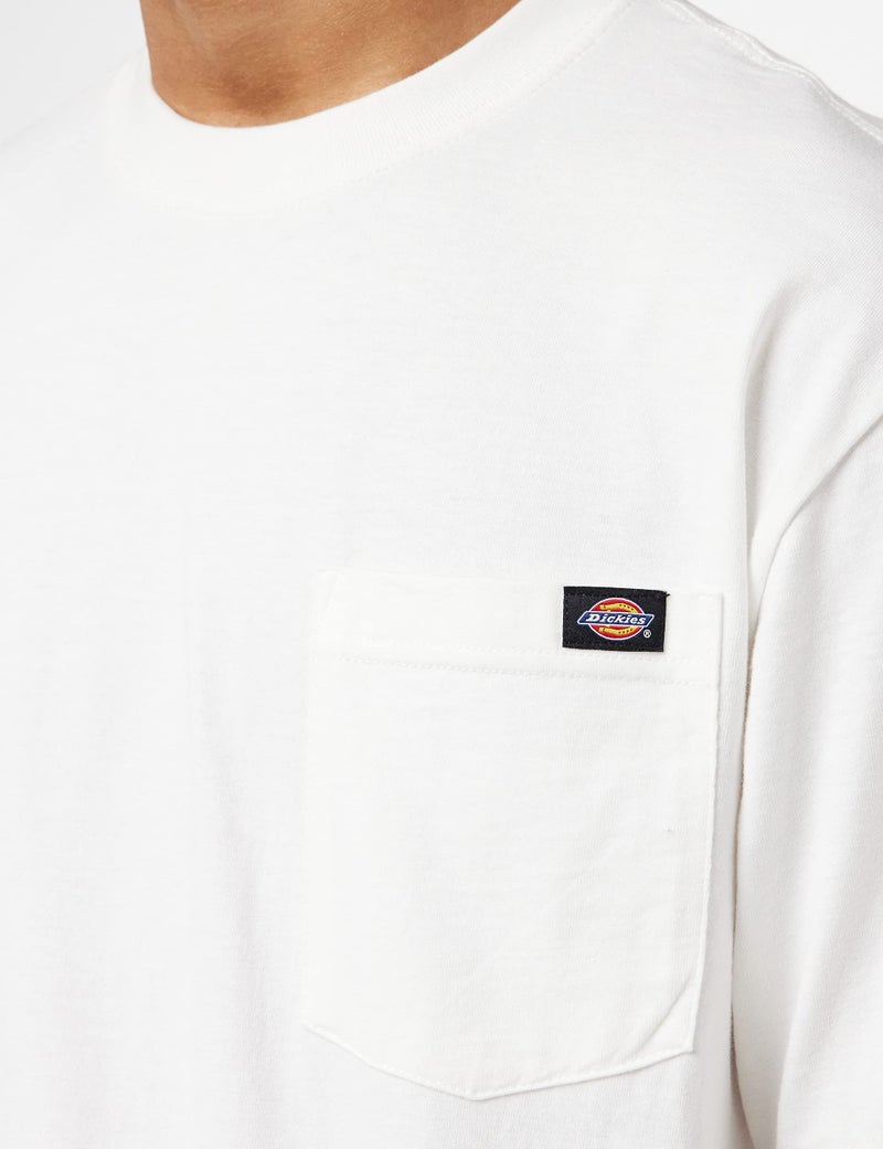 Dickies Men's 2-Pack Short Sleeve Pocket T-Shirts, White, 2X Large - Image 3