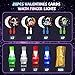 Gocozer 28 pack Valentines Day Gifts for Kids LED Finger Lights with Space Astronaut themed Valentines Cards for Kids Classroom Finger Flashlights Light Up Toys for Kids Bulk Preschool Valentines Gifts - Image 4