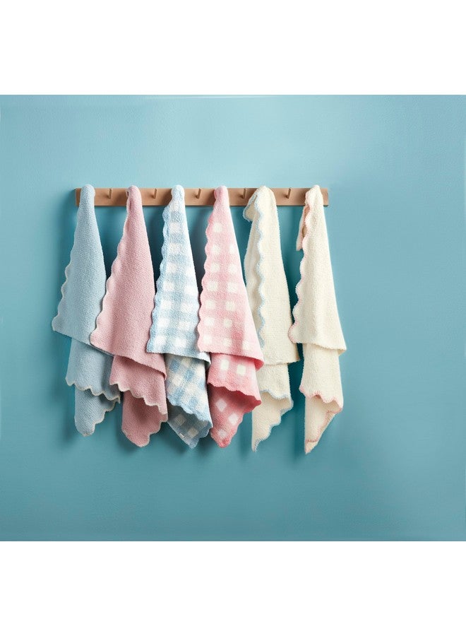 Mud Pie Children's Pink Gingham Chenille Blanket - Image 2