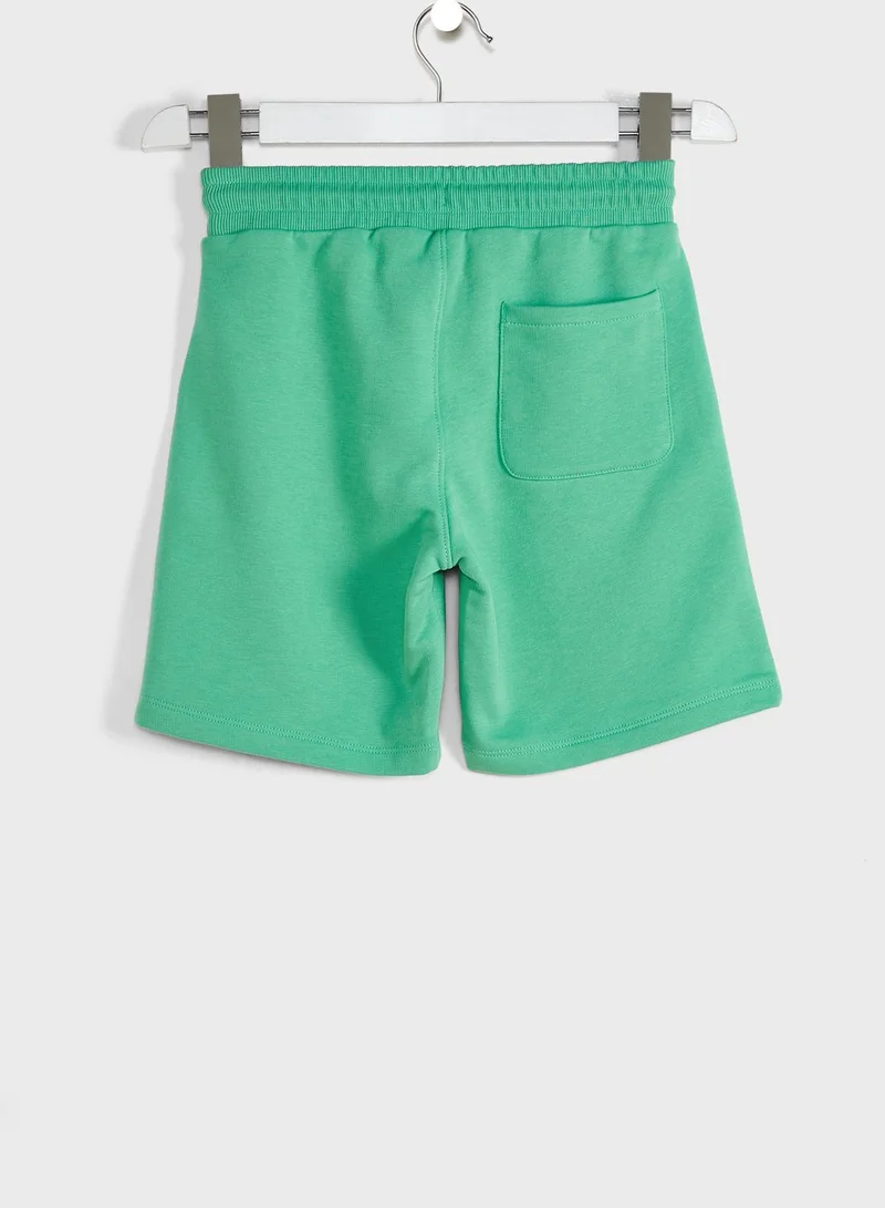 Calvin Klein Jeans Kids Stack Logo Shorts