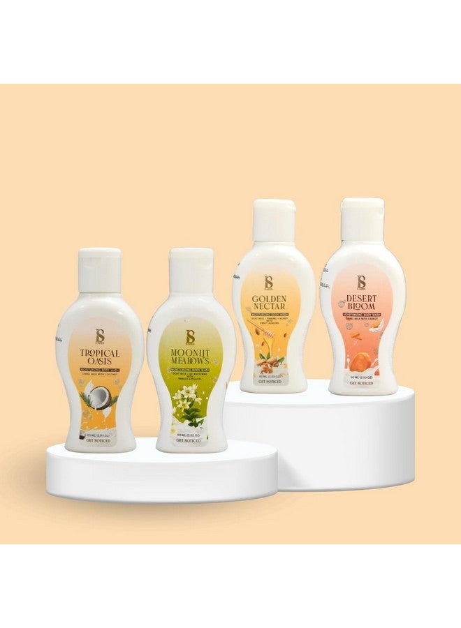 BSEEN B SEEN Moonlit Meadows Moisturizing Body Wash For Unisex Above 18 Years (Size : 60 ML) - Image 5