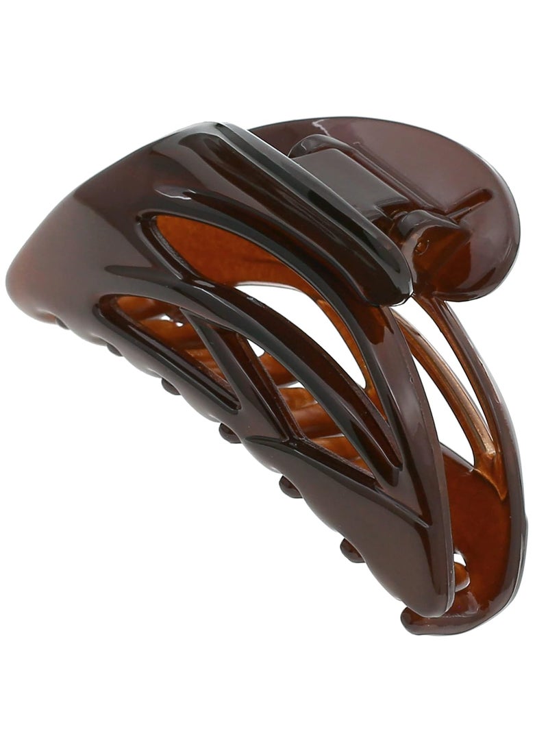 CAMILA - Camila Paris CP3437 French Hair Clip for Women, Small Dolphin Brown, Girls Hair Claw Clips Jaw Fashion Durable and Styling Hair Accessories for Women, Strong Hold No Slip Grip Made in France - Image 1