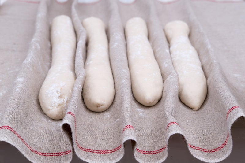 Saint Germain Bakery خبز سان جيرمان - قماش تخمير احترافي كبير جداً 35"x26" من فرنسا - قماش قوي 100% من الكتان الطبيعي - Image 5