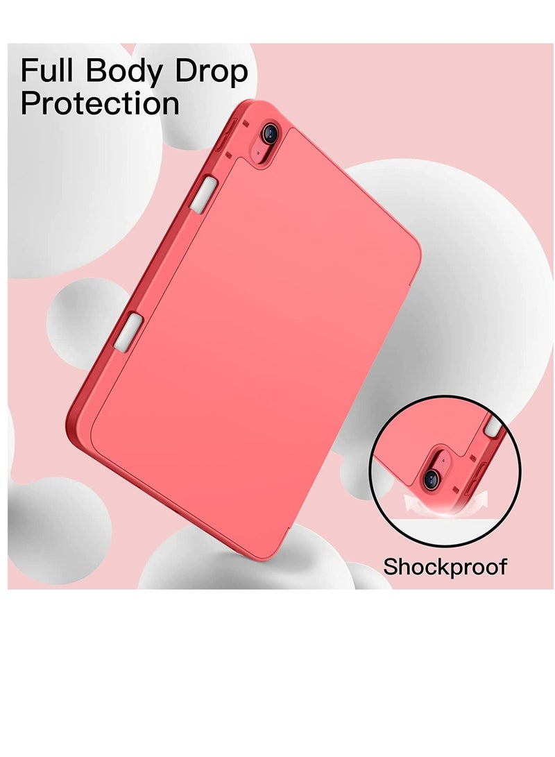 جينيكست iPad 10th Generation 10.9 inch 2022 Case Flip Cover with Magnetic Closure Auto Wake/Sleep function having Pencil holder Slot - Image 2