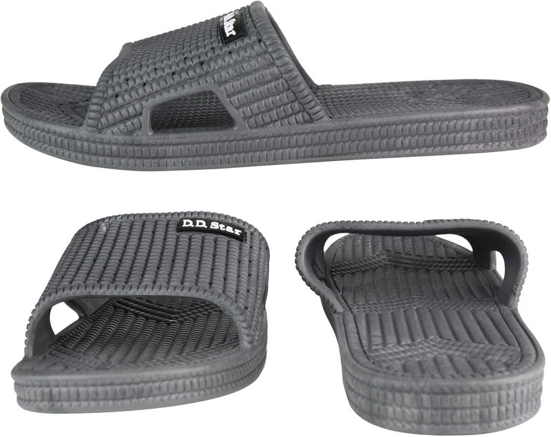 D.D.Star Big Size Bathroom Slippers For Men and Women Non-Slip Quick Drying Shower Shoes Comfortable And Soft Sole Slide On Sandal - Image 4