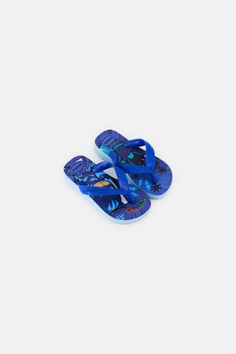 Havaianas Toddlers Boy K T PJ Masks FC Slip On Slippers, Multicolor - Image 4