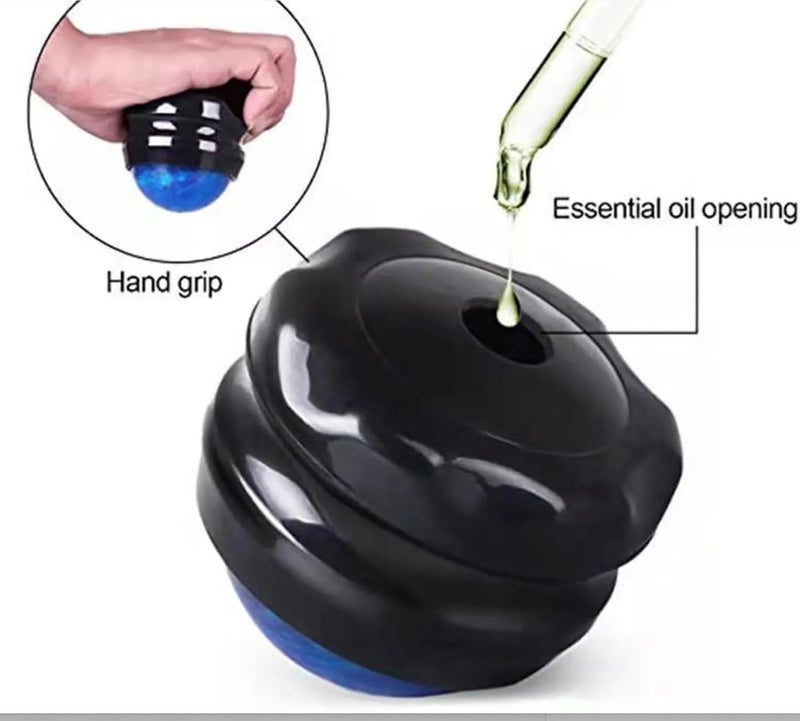Versatile Massage Tools Revolving Massage Ball with Cooling Effect Ideal for PostWorkout Therapy Resin Massage Roller with 360Degree Mobility Easy Maintenance Relieves Muscle Aches - Image 5