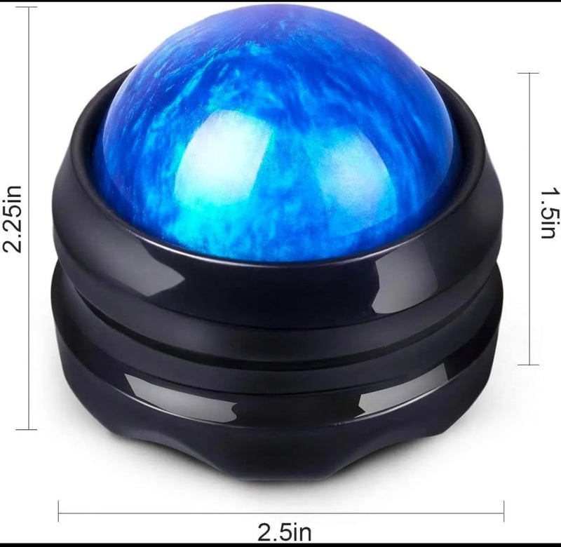Versatile Massage Tools Revolving Massage Ball with Cooling Effect Ideal for PostWorkout Therapy Resin Massage Roller with 360Degree Mobility Easy Maintenance Relieves Muscle Aches - Image 2