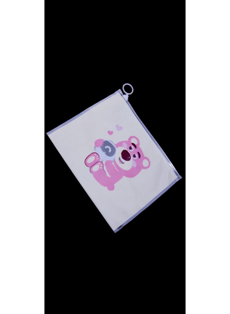 جود باي مجموعة من أربعة مقلمة يونيكورن شفافة للادوات المدرسية وأدوات المكياج - Image 3