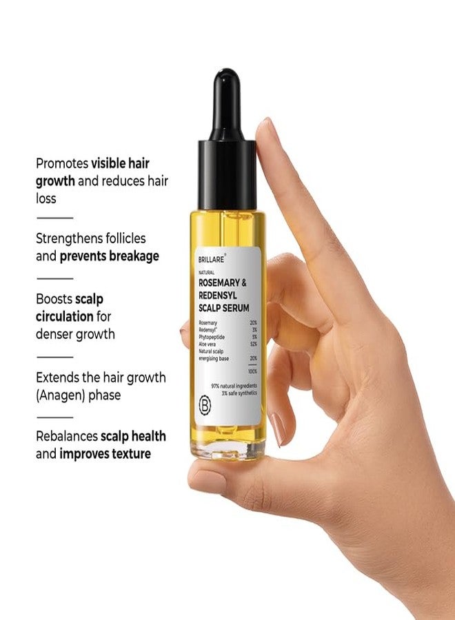 Brillare Rosemary & Redensyl Scalp Serum - 30ml - Image 3