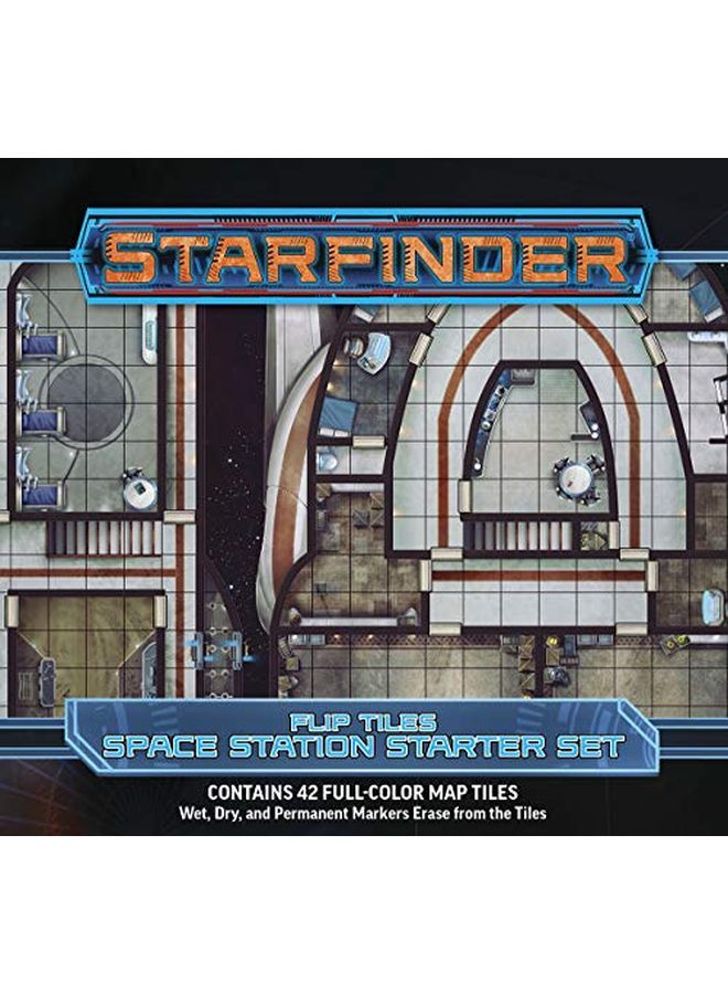 Paizo Starfinder Fliptile Space Station Starter Set - Image 2